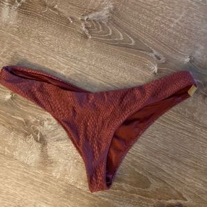 Imsy snakeskin purple bikini bottoms
